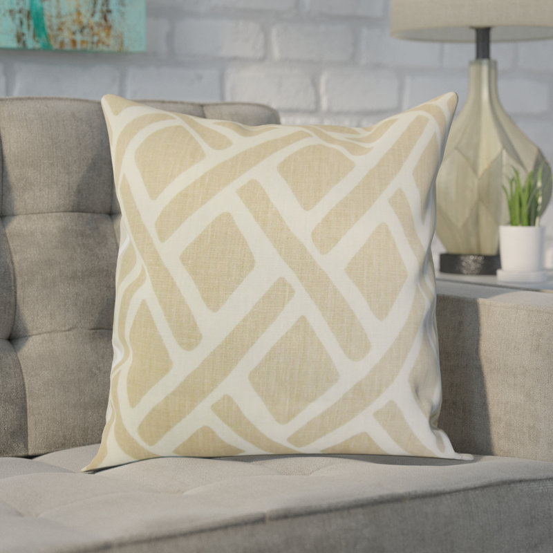 Brayden Studio Moton Linen Throw Pillow & Reviews Wayfair