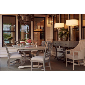 Blackburn 9 Piece Dining Set by Rosecliff Heights