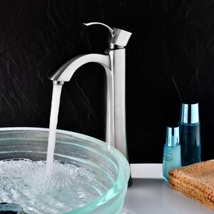Harmony Single Handle Vessel Sink Faucet with Drain Assembly