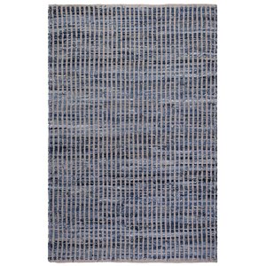 Zen Vienna Hand-Woven Blue/Gray Area Rug