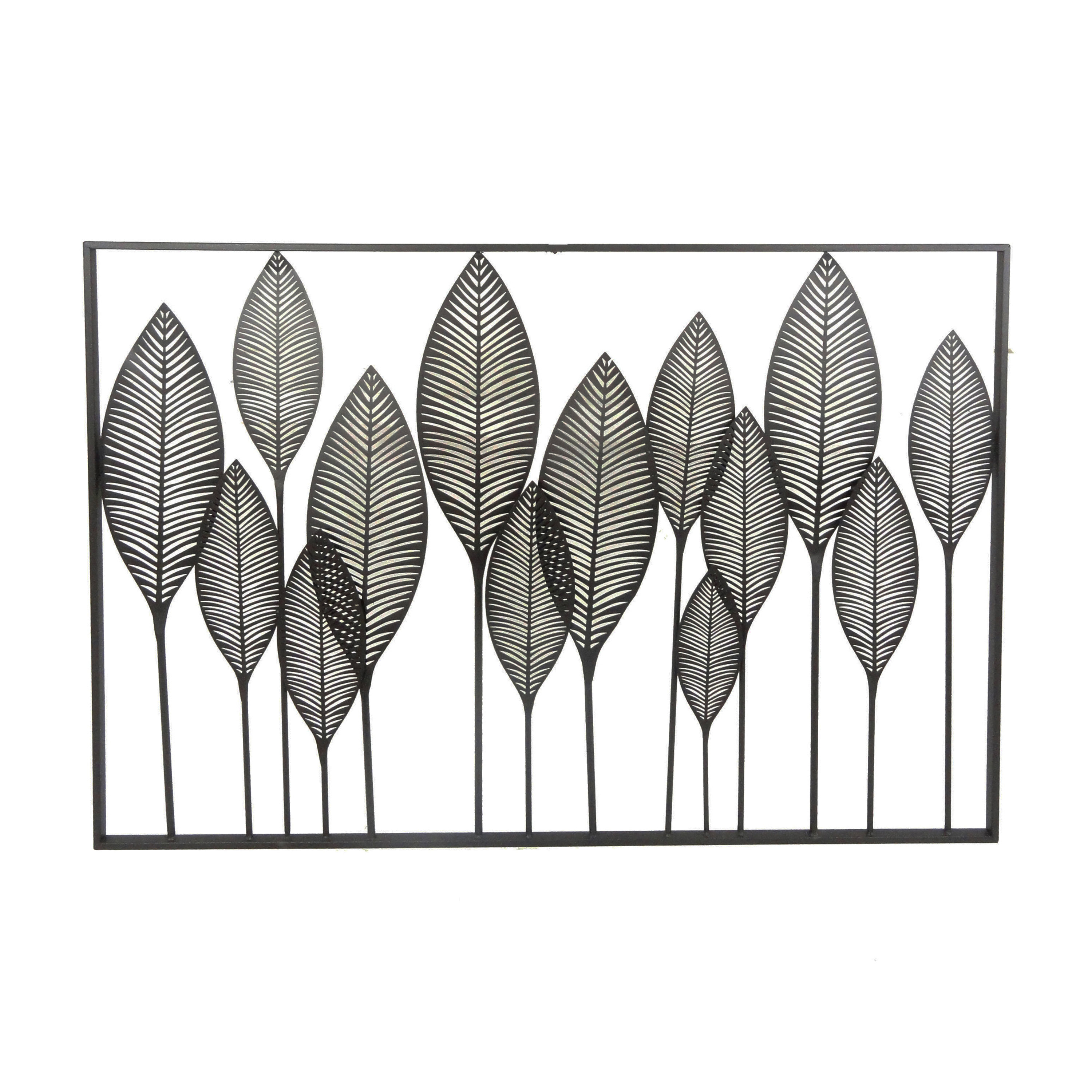 Metal Leaves Wall Décor Reviews Allmodern