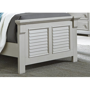 Hinsdale Panel Bed by Beachcrest Home