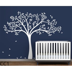 Trees Monochromatic Fall Wall Decal