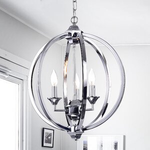 Birgir 3-Light Globe Pendant