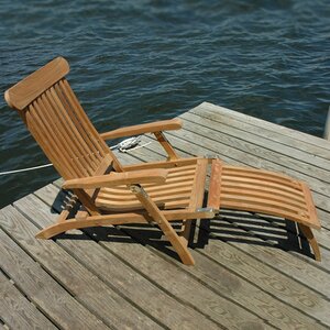 Steamer Teak Indoor/Outdoor Lounge Chair