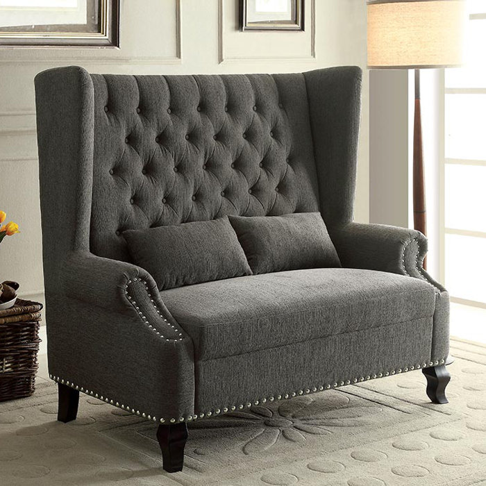 Hokku Designs Wembley Loveseat Reviews Wayfair Ca Wembley Loveseat