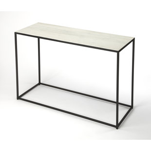 Marble Console Tables You Ll Love Wayfair Gettys Marble Metal Console Table