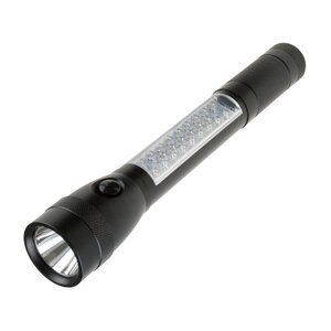 120 Lumen Aluminum LED Flashlight Torch with Worklight
