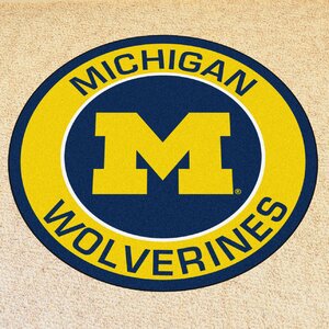 NCAA University of Michigan Roundel Mat