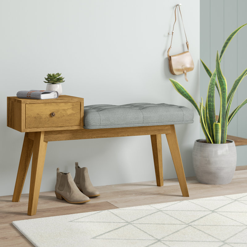 Hazelwood Home Wood Storage Hallway Bench Reviews Wayfair Co Uk Wood Storage Hallway Bench