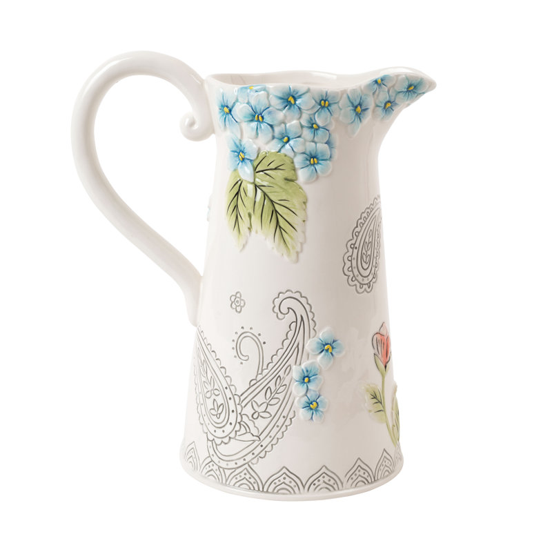 Fitz and Floyd Paisley Park Pitcher & Reviews Wayfair