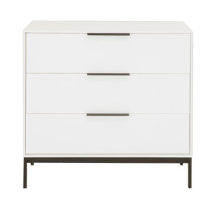 High Gloss White Sideboard Wayfair Wawona 3 Drawer High Gloss Server