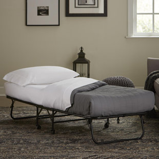 Folding Beds You Ll Love Wayfair Ca Fuqua Folding Guest Bed With Mattress