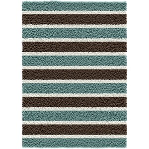 Beige/Chocolate Outdoor Area Rug