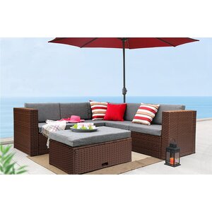 6 Piece Sectional Set with Cushions