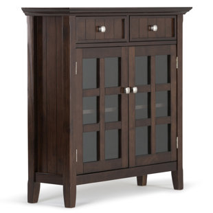Narrow Entryway Cabinet Wayfair Acadian 2 Drawer Entryway Accent Cabinet