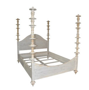 Ludden Four Poster Bed White Wayfair Quickview