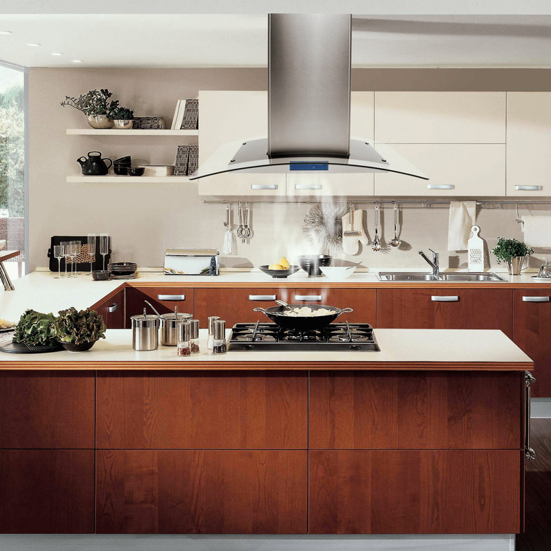 Cosmo 36" 900 CFM Ducted Island Range Hood in Stainless ...