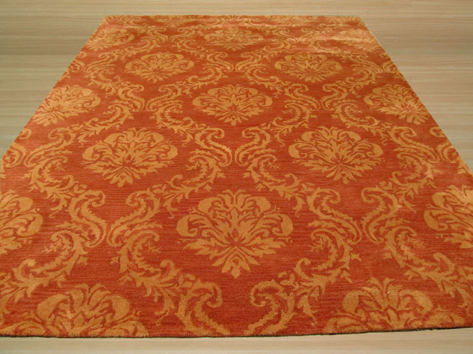 The Conestoga Trading Co. Lebanon HandTufted Rust Area Rug & Reviews