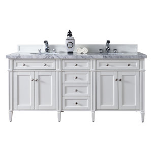 Northampton 72 Double Bathroom Vanity Set james martin furniture | wayfair Northampton 72 Double Bathroom Vanity Set james martin furniture | wayfair