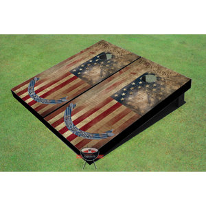 We The People Flag Cornhole Board (Set of 2)