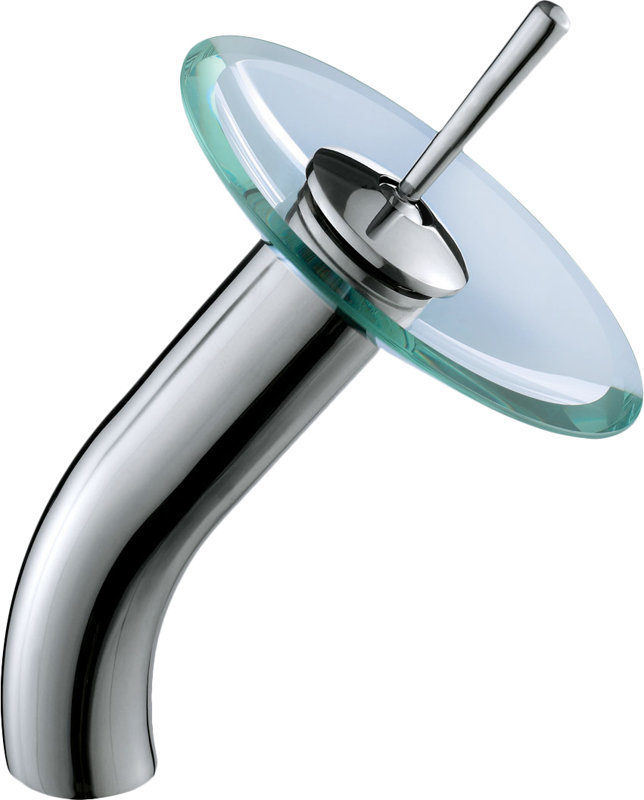 Elite Single Handle Bathroom Waterfall Faucet & Reviews Wayfair