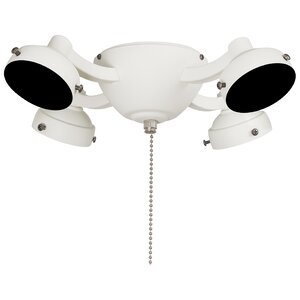 Universal 4-Light Branched Ceiling Fan Light Kit