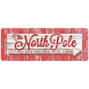 North Pole Doormat
