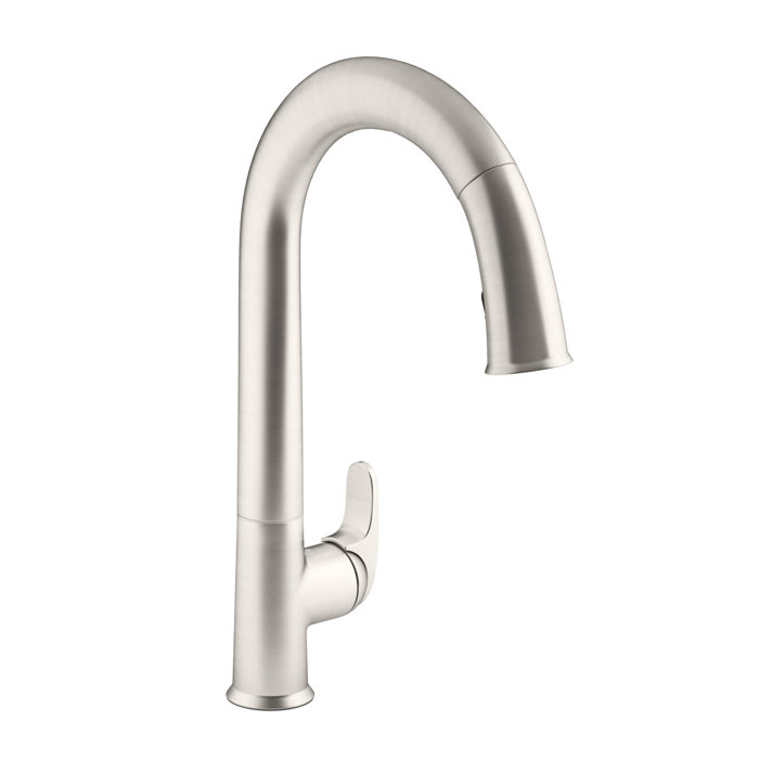 Kohler Kitchen Faucets Reviews Design Inspiration Architecture Kohler Sensate Pull Down Touchless Single Handle Kitchen Faucet Rh Wayfair Ca