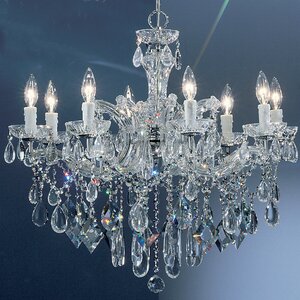 Rialto 8-Light Crystal Chandelier