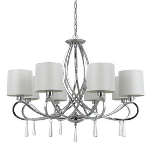 Carden 8-Light Shaded Chandelier