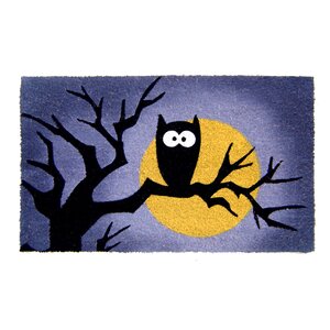 Halloween Owl Doormat