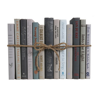 Book Media Decorative Objects You Ll Love Wayfair Authentic Decorative Books By Color Modern Granite Colorpak 1 Linear Foot 10 12