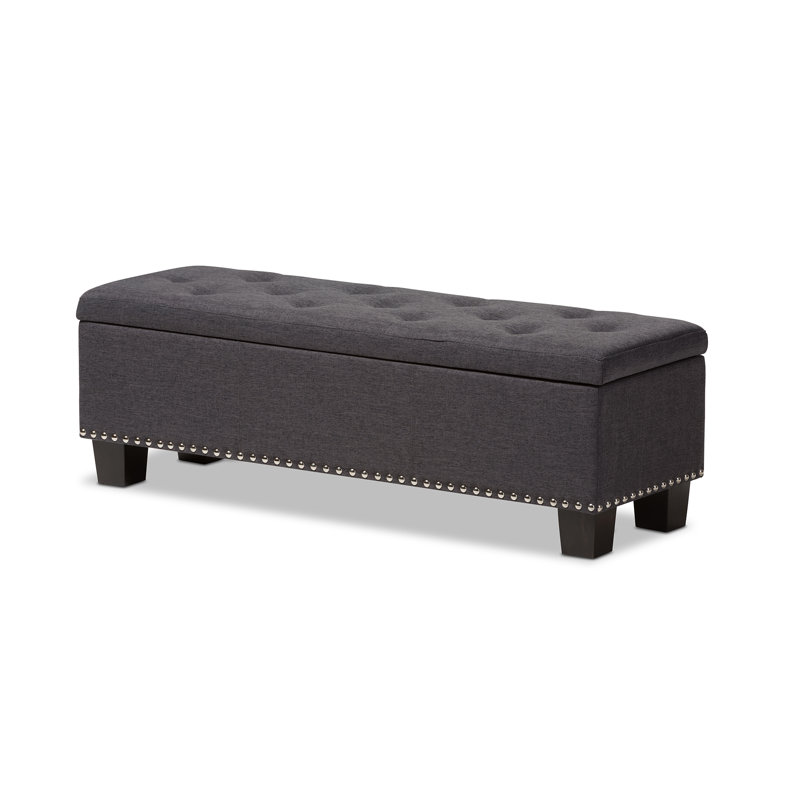 Back Bay Upholstered Storage Bench & Reviews Birch Lane