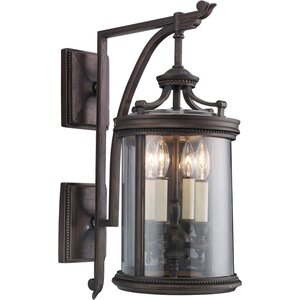 Louvre 4-Light Outdoor Wall Lantern