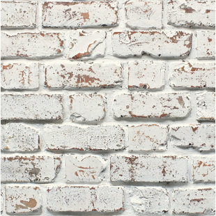 Brick Wood Stone Wallpaper You Ll Love Wayfair Mccluney 33 L X 20 5 W Brick Wallpaper Roll