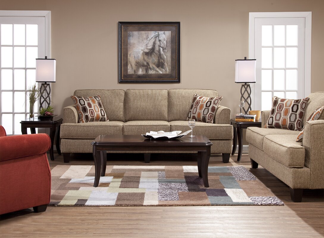 Red Barrel Studio Serta Upholstery Dallas Living Room Collection inside Serta Living Room Furniture