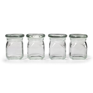 Square Spice Jars (Set of 4)