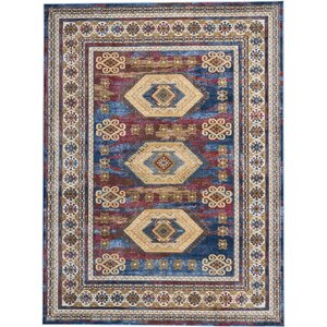 Landen Blue Area Rug