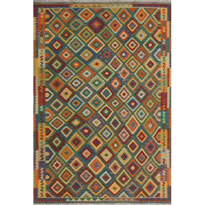 M A Trading Lina Hand Woven Turquoise Area Rug