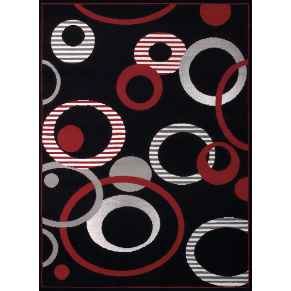 Black And Red Area Rugs united weavers of america dallas hip hop black/red area rug Black And Red Area Rugs united weavers of america dallas hip hop black/red area rug