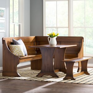 Rockport 3 Piece Nook Dining Set