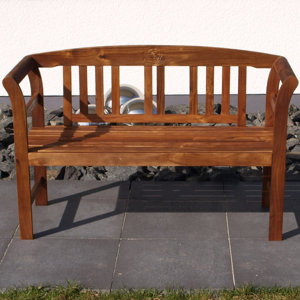 2-Sitzer Gartenbank Rosario aus Massivholz von G..