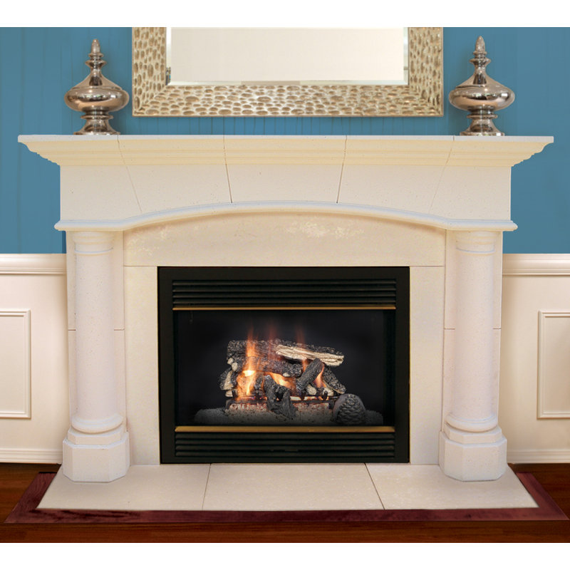 Americast Architectural Stone Jefferson Fireplace Mantel Surround Americast Architectural Stone Jefferson Fireplace Mantel Surround Wayfair Ca