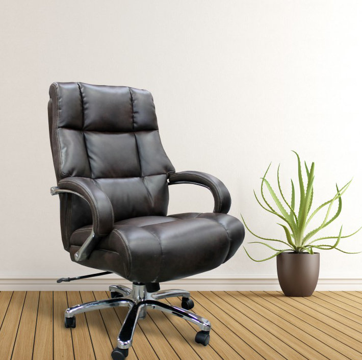 Three Posts Trixie Heavy Duty Executive Desk Chair Reviews Wayfair Trixie Heavy Duty Executive Desk Chair