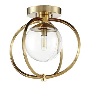 Bynoe 1-Light Semi Flush Mount