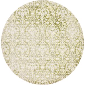 Patenaude Light Green Area Rug