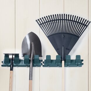 View Garden Tool Rack Set of