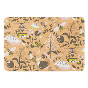 Hope for the Flowers I by Very Sarie Bath Mat