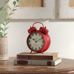 Red Alarm Clocks You Ll Love Wayfair Quickview